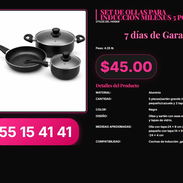SET DE OLLAS PARA INDUCCION MILEXUS 5 PCS - Img 57261116