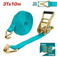 🔗 Correas De Trinquete (Linga) Carga: 3 T Longitud: 10 m Ancho: 50 mm Factor de seguridad ,A 32 usd. - Img 56747391