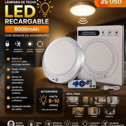 Lámpara recargable con sensor de movimiento - Img 56905203