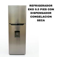 Refrigerador eko 9.5 pies con dispensador congelación seca 440 USD - Img 56568931
