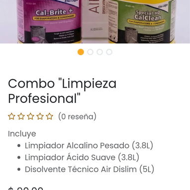 Combos de aseo - 4/7