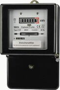 Vendo medidor eléctrico- (reloj- analógico y no digital) para medir el consumo eléctrico de un hogar. Precio 35usd. - Img 43686258