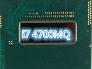 ➡️↕️Vendo Microprocesador i7 de 4ta Gen Socket 1364 FC-BGA de Laptop (Intel Core i7-4700MQ @ 2.40GHz) en 8000 CUP↕️⬅️ - Img main-image-45670504