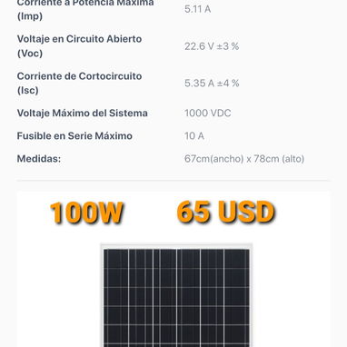 Paneles solares y estaciones de energía - Img 121690331