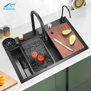 📢 Fregaderos inteligente, para decorar cocinas. Importados - Img 55882225