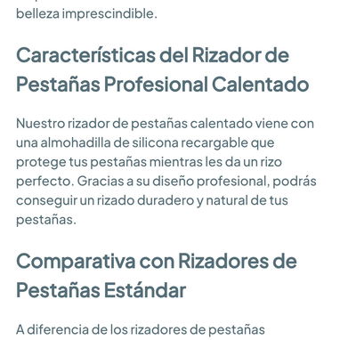 Rizador de pestañas profesional 🌐 - 5/6