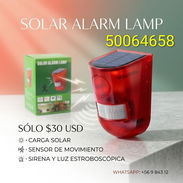 Alarma solar con detector de movimiento en 30 USD o al cambio nuevo playa 50064658 - Img 58001254
