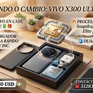 GANGA , NUEVO EN CAJA , VIVO X300 ULTRA , 1350 USD , DUAL SIM , 51283035 . - Img 55904309
