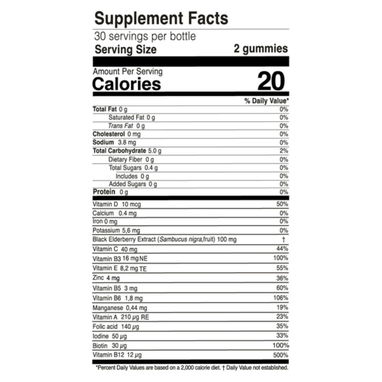Gomitas Multivitaminas Y Minerales Para Niños - 2/3