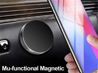 Soporte magnético Universal para teléfono de coche, pegatina magnética para salpicadero - Img main-image-45677485