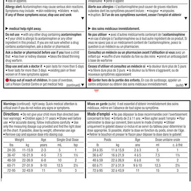Tylenol para niños de 2 a 11 años pomo de 100 ml - Img 122441501