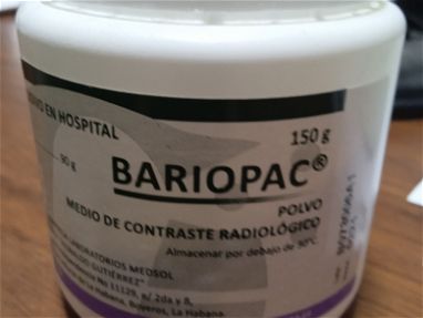 Vendo 2 pomos de Bariopac (Medio de Contraste Radiologico) - Img main-image-45639109