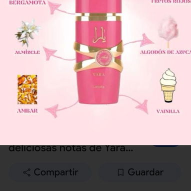 Yara Candy Eau de Parfum Original Árabe - 8/10