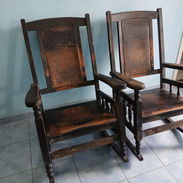 Pareja de sillones de madera buena 20 la pareja llamar al 52410222 - Img 54152001