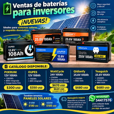 Baterías extra para EkoFlow🔋Delta 2 | Delta 3 | Delta Pro | Delta Pro 3 - 6/7