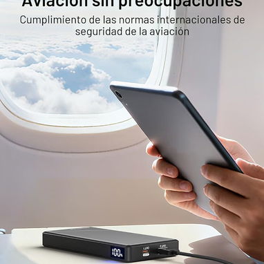Powerbank GENSROCK 10000 mAh,  carga rápida 22.5W - 4/7