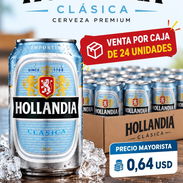 ‼️Cerveza de Lata Marca HOLANDIA Clásica de 330 ml / VENTA MAYORISTA (CM)‼️ - Img 58373507