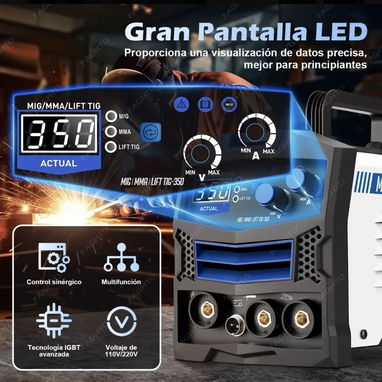 Plantas de soldar 3en1 ☝️☝️ 110/220v 350A 260usd2 - 3/5