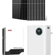 ✨Kit de 10kw CON 15 KW -9 Panles solares bifaciales 600 Wats - Img 56422990