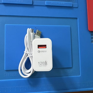 Cargador 120 watts para móviles de gama alta (Cable y Caja) - Img 109649912