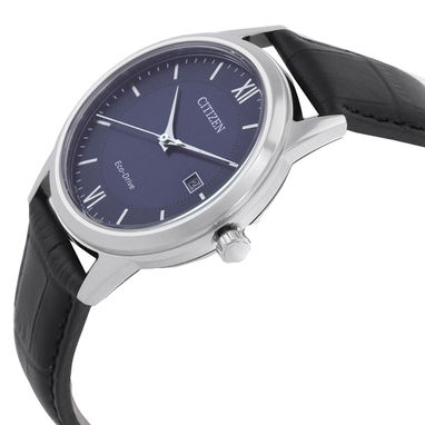 RELOJ CITIZEN ECODRIVE CLASICO ESFERA AZUL (FE1087-01L) DE MUJER , 29.5MM EN ACERO INOXIDABLE Y MANILLA DE PIEL 58049738 - 3/4