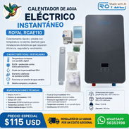 CALENTADOR DE AGUA ELÉCTRICO INSTANTÁNEO 11kW - Img 56603190