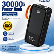 Powerbank 30000 mah carga bidireccional con luces led - Img 57116068