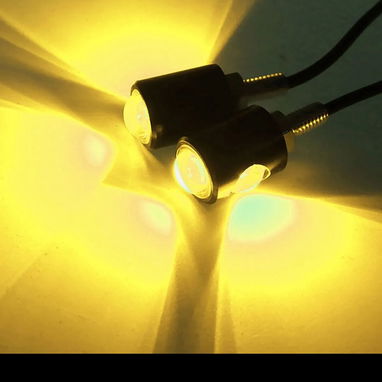Tornillos para la chapa de su carro o moto con luz led ojo de angel espectaculares cero multas por luz de chapa. - Img 80720933