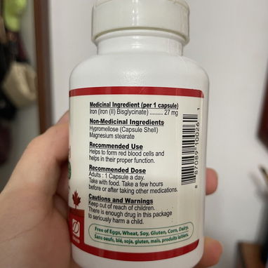 Hierro Nutridom (Bisglicinato) 27 mg - 2/2