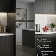 CON MENSAJERÍA, GARANTÍA Y FACTURA! Refrigerador Lemax de 7.5 pies congelación seca EFECTO ESPEJO SUPER LINDO - Img 55718681