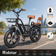 💥BICICLETA ELÉCTRICA RIDSTAR - Img 57519168