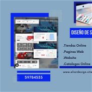Diseño de Páginas Web / Tiendas Online / Sitios web / Catálogos Online / E-commerce / Website / Carta digital / Blog - Img 45840095