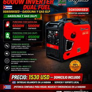 PLANTA ELÉCTRICA SIGMA 6000W INVERTER DUAL FUEL - Img 56667500