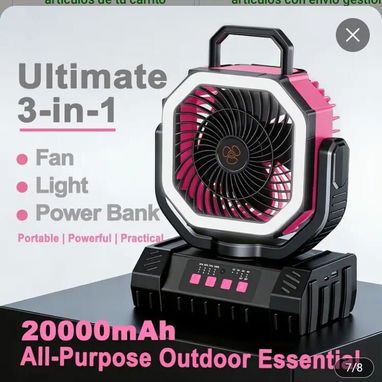 Ventilador recargable - Img 123906828