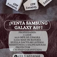 Samsung Galaxy A07 con cover incluido. Moneda Nacional al precio del dólar en el toque. Envíos a la Habana por cantidad. - Img 55455631