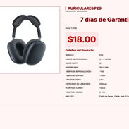 Audífonos P29: Conexión Inalámbrica y Ranura para Memoria por $18 VPT#-0030 - Img 55339856