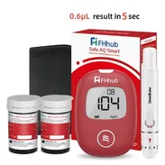 GLUCOMETRO CON 300 REPUESTOS. Medidor de azucar - Img 54336883