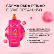 TRATAMIENTO 3 EN 1 LOREAL ELVIVE DREAM LISO 500ML - Img 50383182