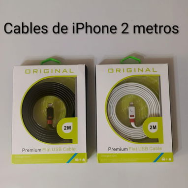 Cargadores, cables, adaptador, audífonos para iPhone - Img 124765247