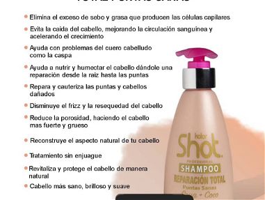 Sprey termoprotector.tratamientos de dos fases.shampoo vitacolor.dhampoo liso perfecto.shampoo rizos definidos - Img 66584210