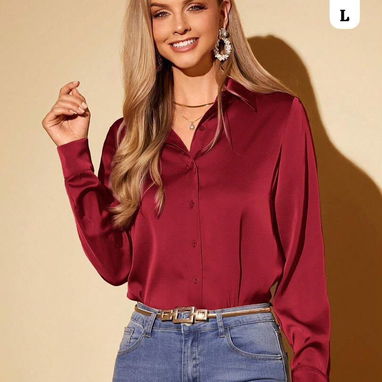Camisas satinadas - 6/8
