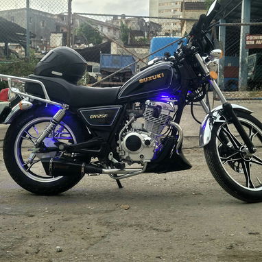 Gn 125 F Dakar unidad cg nueva todos los tikitiki  50km/1lt papeles en regla lista para traspaso - 2/5