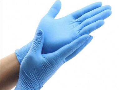 vendo guantes de nitrilo azul talla L - Img main-image-45672407