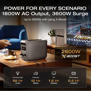 ECOFLOW DELTA 3 CLASSIC 1024WH 1800W PICO 3600W - 2/3