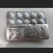 Venta de Aciclovir . Blíster de 10 tabletas de 200 mgrs en 1000 pesos - Img 56679560