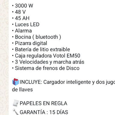 Bicimoto Eléctrica Topmat Evolución - 2/2