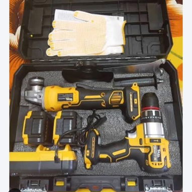 Taladro percutor inalámbrico y pulidora inalámbrica - 2/2