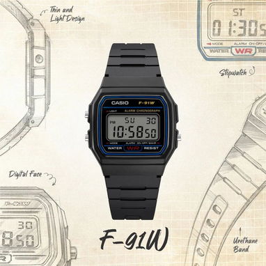 Casio F91W el más vendido 👌🏻 - Img 122320094
