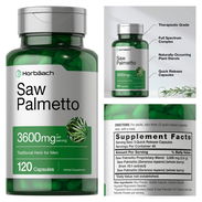 Saw Palmeto 120 tab, pomos sellados a estrenar por usted - Img 48628863