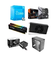 Gaming PC Gaming i3-12100F 🤩 Intel i3-12100F +B760M  + 16GB + RTX 2060  ✅0km PC COMPLETA NUEVA pc NUEVO - Img 50474125